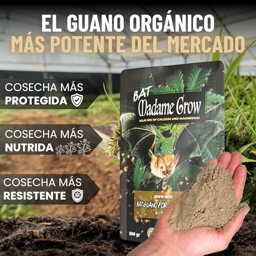 Fertilizante Orgánico BAT MADAME GROW