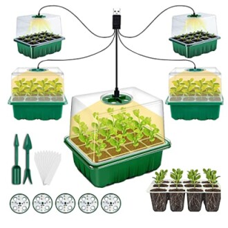 Kit de Cultivo de Semillas con Luces LED